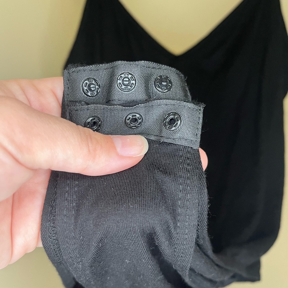 SHEIN Curve Black Lace Detail Bodysuit - Picture 4 of 7